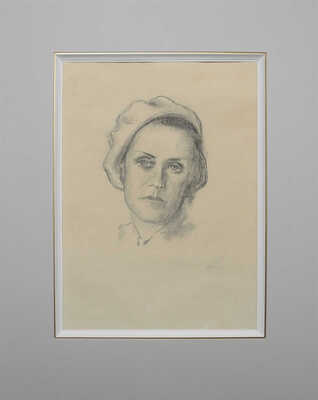 Добужинский Мстислав Валерианович. Портрет жены